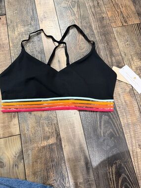 Spiritual Gangster Nikki Dream Tech Eco Jersey Sports Bra (L)